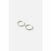 Accessorize Platinum-Plated Chunky Hoop Earrings For Female -Accessorize Shop unnamed file 229