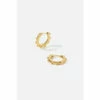 Accessorize Gold-Plated Bobble Huggie Hoops For Female 1 Accessorize Gold-Plated Bobble Huggie Hoops For Female -Accessorize Shop unnamed file 2316