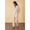 Accessorize Stripe Jacquard Long Pyjama Set For Female -Accessorize Shop unnamed file 2340
