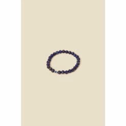 Accessorize Gold-Plated Power Stone Lapis Bracelet For Female -Accessorize Shop unnamed file 2370