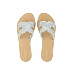 Accessorize &apos;Bella&apos; Metallic Beaded Slider For Female -Accessorize Shop unnamed file 2394