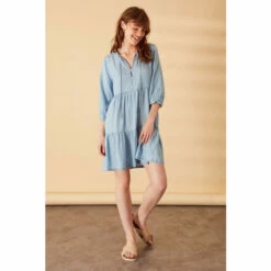 Accessorize Chambray Midi Dress For Female -Accessorize Shop unnamed file 2401