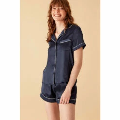 Accessorize Satin Short Pyjama Set For Female -Accessorize Shop unnamed file 2454