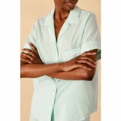 Accessorize Seersucker Stripe Shorts Pyjama Set For Female -Accessorize Shop unnamed file 2475