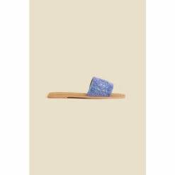 Accessorize Embellished Beaded Sliders For Female