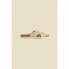 Accessorize Raffia Cross Strap Footbed Sliders For Female -Accessorize Shop unnamed file 2537