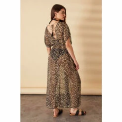 Accessorize Leopard Print Chiffon Maxi Kaftan For Female -Accessorize Shop unnamed file 2585