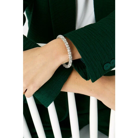 Accessorize Pastel Pop Crystal Cuff For Female 4 Accessorize Pastel Pop Crystal Cuff For Female - Image 2