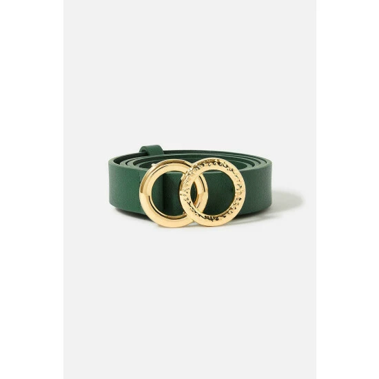 Accessorize Skinny Double Hoop Belt For Female 6 Accessorize Skinny Double Hoop Belt For Female - Image 4