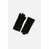 Accessorize Button Gloves For Female