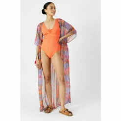 Accessorize Ribbed &apos;Lexi&apos; Shaping Swimsuit For Female -Accessorize Shop unnamed file 2734