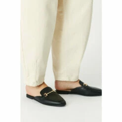 Accessorize Backless Metal Bar Loafers For Female -Accessorize Shop unnamed file 2778