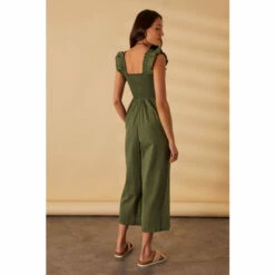 Accessorize Shirred Frill Shoulder Jumpsuit For Female -Accessorize Shop unnamed file 2804