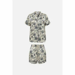Accessorize Floral Print Satin Short Pyjama Set For Female -Accessorize Shop unnamed file 2833