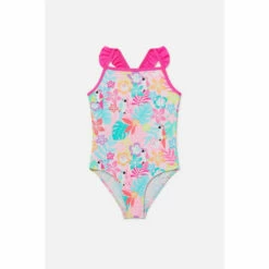 Accessorize Girls Tropical Print Swimsuit For Unisex -Accessorize Shop unnamed file 342