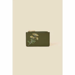 Accessorize Embroidered Floral Cardholder For Female