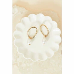 Accessorize Oversized Circle Pearl Drop Earrings For Female -Accessorize Shop unnamed file 439