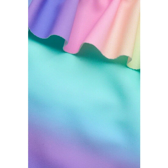 Accessorize Girls Pastel Ombre Swimsuit For Unisex 4 Accessorize Girls Pastel Ombre Swimsuit For Unisex - Image 2