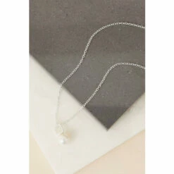Accessorize Sterling Silver Pearl Pendant Necklace For Female -Accessorize Shop unnamed file 509