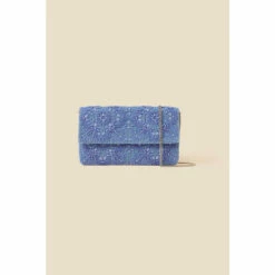 Accessorize Beaded Fold Over Clutch For Female -Accessorize Shop unnamed file 514