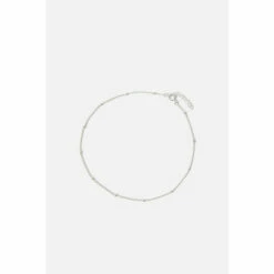 Accessorize Sterling Silver Bobble Chain Anklet For Female -Accessorize Shop unnamed file 536