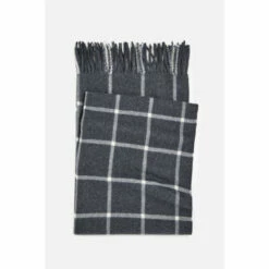 Accessorize &apos;Carter&apos; Window Pane Check Blanket Scarf For Female -Accessorize Shop unnamed file 550