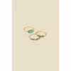 Accessorize Mini Gem Stacking Rings Set Of Three For Female -Accessorize Shop unnamed file 564