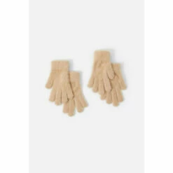 Accessorize Fluffy Super-Stretchy Gloves Set Of Two For Female