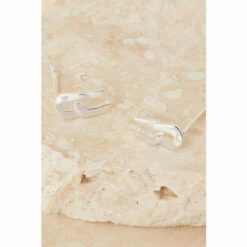 Accessorize Sterling Silver Chain Stud Earrings For Female -Accessorize Shop unnamed file 604