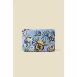 Accessorize Large Embroidered Make-Up Bag For Female