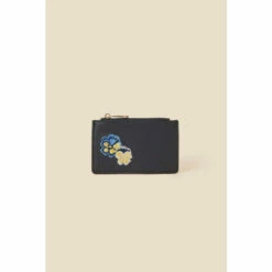 Accessorize Floral Embroidered Cardholder For Female