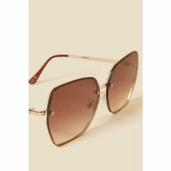 Accessorize Large Rimless Square Sunglasses For Female -Accessorize Shop unnamed file 645