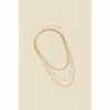 Accessorize Twisted Chain Layered Necklace For Female 2 Accessorize Twisted Chain Layered Necklace For Female -Accessorize Shop unnamed file 706