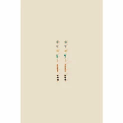 Accessorize Gem Stud And Hoop Earrings 6 Pack For Female