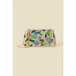 Accessorize Floral Beaded Zip Cross-Body Bag For Female -Accessorize Shop unnamed file 740