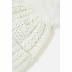 Accessorize Chunky Knit Pom-Pom Beanie For Female -Accessorize Shop unnamed file 803