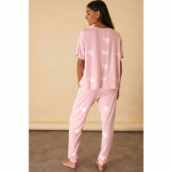Accessorize Heart Jersey Pyjama Set For Female -Accessorize Shop unnamed file 819