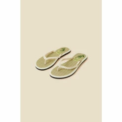 Accessorize Pearl Embroidered Seagrass Flip Flops For Female -Accessorize Shop unnamed file 826