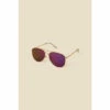 Accessorize Mirrored Lens Aviator Sunglasses For Female -Accessorize Shop unnamed file 829