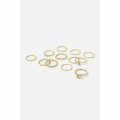 Accessorize Crystal Rings 12 Pack For Female -Accessorize Shop unnamed file 845