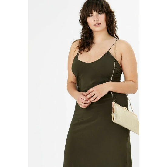 Accessorize Metallic Frame Clutch Bag For Female 4 Accessorize Metallic Frame Clutch Bag For Female - Image 2