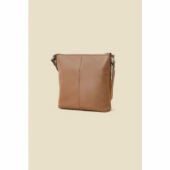 Accessorize Leather Double Zip Cross-Body Bag For Female -Accessorize Shop unnamed file 940