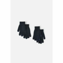 Accessorize Super-Stretch Touchscreen Gloves Set Of Two For Female