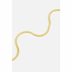 Accessorize Gold-Plated Snake Chain Necklace For Female -Accessorize Shop unnamed file 997